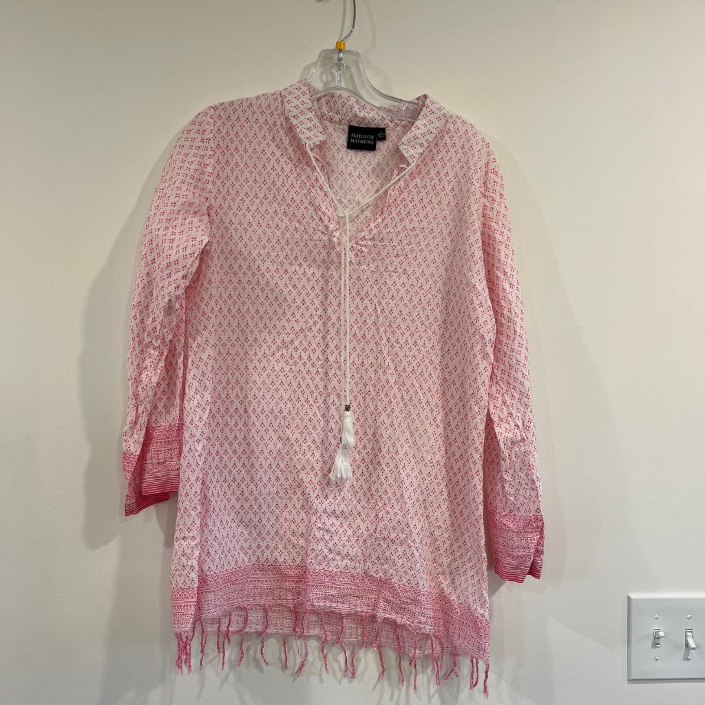 Madison Mathews Long Sleeve Shirt Size Small